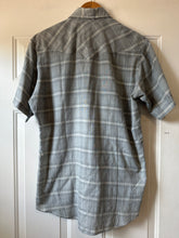 Vintage Pearl Snap Short Sleeve Button Down|Large