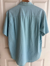 Vintage L.L. Bean Pin-Stripe Short Sleeve Button Up|M