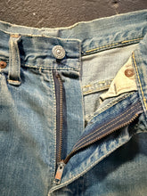 Vintage 50’s Levi’s 701 Selvedge Hidden Rivet Cutoffs | 24" waist