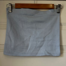 90’s/Y2K No Boundaries Pale Blue Tube Top|Size Medium
