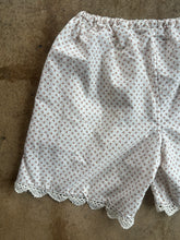 Vintage Cotton Floral Bloomer Shorts|Medium