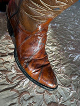 Vintage Dan Post Eel Cowboy Boots- women’s 8.5 narrow