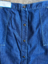 Vintage 1970’s Super Blues Long Denim Skirt|Waist Size 28”