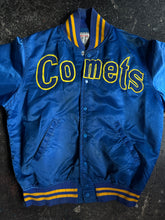 Vintage Comets Satin Bomber Jacket | large