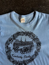Vintage Blue Kentucky Derby Tee | Tag Size Medium