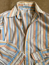 Vintage 70’s Thomaston Stripe Button Up Shirt | Large