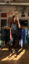 Vintage 90’s Low Rise Black Disco Pants | medium