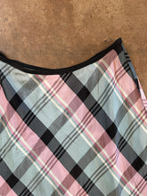 Vintage 70s Princess Pat Plaid Midi Skirt|26”