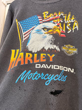 80’s Harley Born in the USA Thermal Tee | sm/m