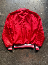 Vintage Red Devis satin bomber jacket | sm/m