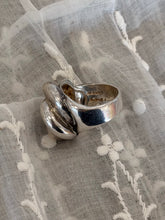 Vintage Chunky Sterling Silver Knot Ring | Size 7