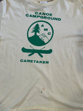 Vintage “Canoe Campground Care Taker” Appalachian Mountain Club tee|XL