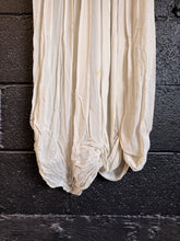 Antique 30’s Silk Chiffon pale blue slip dress | large