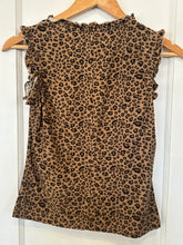 Vintage Y2K Leopard Print Tank Top|Small