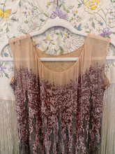 1920’s Sequin Beaded Evening Flapper Dress | xs/sm