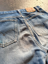 Vintage 80’s Levi’s 701 Button Fly Student Fit Faded Blue Jeans | tag size 30x36