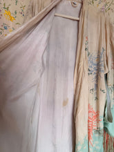 70’s Japanese Pastel Ombré Silk Kimono