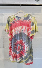 Vintage Distressed Tie Dye Tee | Size Large