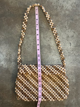 Vintage Ann Robin Beige/Peach Beaded Purse