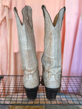 Vintage Eel Skin Cowgirl Boots | Size 7