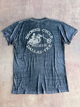 80’s Threadbare Harley Knuckle Head Brown’s Cycle Tee | Medium