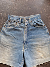 Vintage 50’s Levi’s 701 Selvedge Hidden Rivet Cutoffs | 24" waist