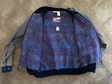 Vintage 90s Walls Mountain Southwestern Canvas Bomber Jacket|Large