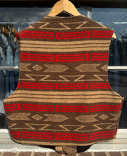 Vintage Western Blanket Vest|Medium