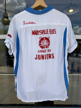 1960s/70s Vintage “Jerry” Marysville Elks Lodge Embroidered Bowling Shirt