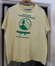 Vintage “Canoe Campground Care Taker” Appalachian Mountain Club tee|XL