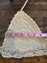 Vintage Beige Crochet Bralette|S/M