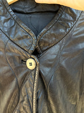 Vintage Bergdorf Goodman Quilted leather reversible jacket-XL