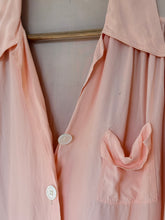 1930s Barbizon Lazy Mary rayon crepe pajama set | M/L