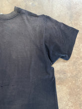 Vintage 80s/90s Faded Black Blank Pocket Tee|medium