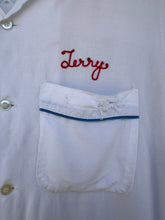 1960s/70s Vintage “Jerry” Marysville Elks Lodge Embroidered Bowling Shirt