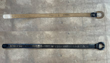 Vintage Fossil black leather belt