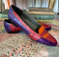 80’s Margaret J Leather Block Loafers|10