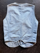 Vintage 70’s Faded Glory Studded Denim Vest | Xs