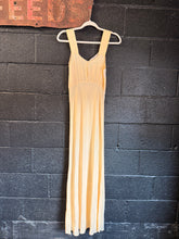 Vintage 30’s Peach Rayon Slip Gown | xs/sm