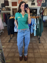 Vintage Chain Stitched Green Hornets “Bobby” polo tee