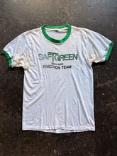 70’s 80’s SafTgreen Erection Team Ringer Tee | small