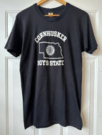 Vintage Nebraska Cornhusker Boys State Shirt|Small