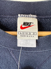 Vintage Nike Navy Blue Sweatshirt|Large