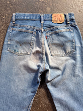 Vintage 80’s Levi’s 701 Button Fly Student Fit Faded Blue Jeans | tag size 30x36