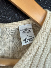 Vintage 90’s Valerie Steven’s ribbed cashmere cardigan | large