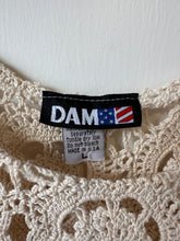 Vintage Cream Lace Tank Top|M/L