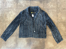 Vintage Margaret Lent Handwovens chenille sweater cardigan jacket- small