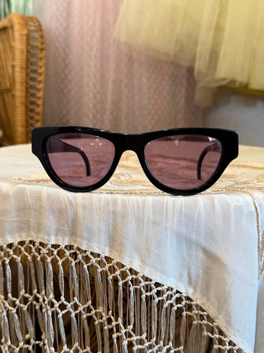 Vintage Morgan Taylor black frame sunglasses