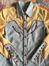 Vintage Scully Two-Tone Western Pearl Snap Shirt | Medium