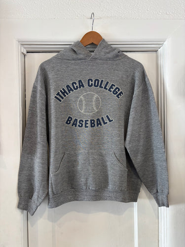 1970’s Ithaca College Baseball Hoodie | Tag Size Large